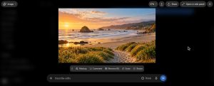 Sunset over a quiet Oregon coast beach with sea stacks near Brookings
